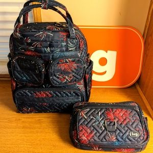 Vintage Lug Lot. Mini Puddle Jumper, Carousel. Comes with another FREE Lug.